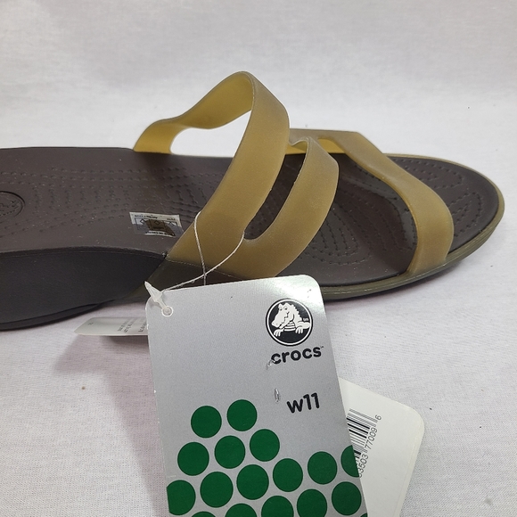 CROCS Carliana Sandal- Size 11 womens -New with tags - Picture 4 of 5